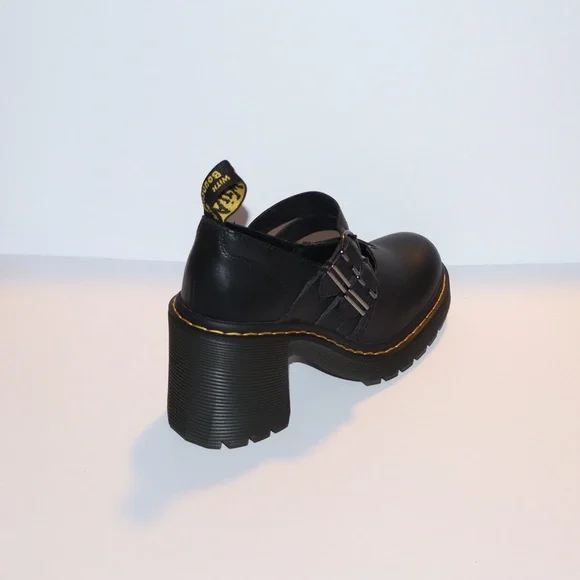 Eviee Sendal Leather Heeled Shoes - Picture 5 of 5